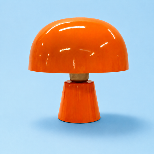 Cremini Table Lamp- Orange