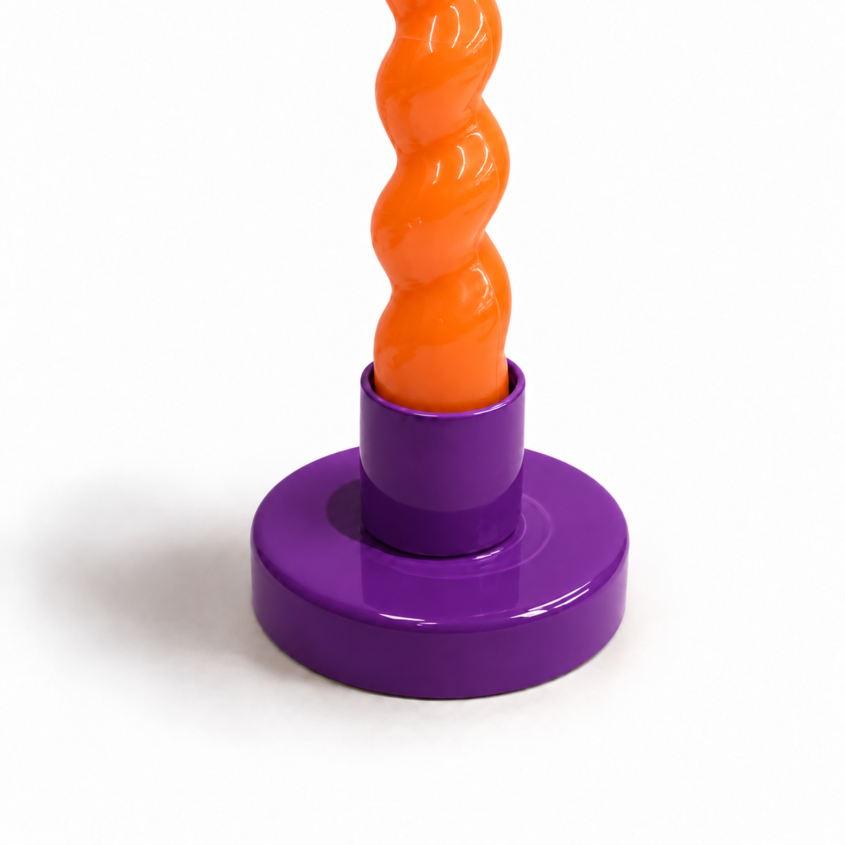 Miko Candle Stand - Purple