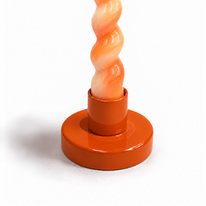 Miko Candle Stand - Orange