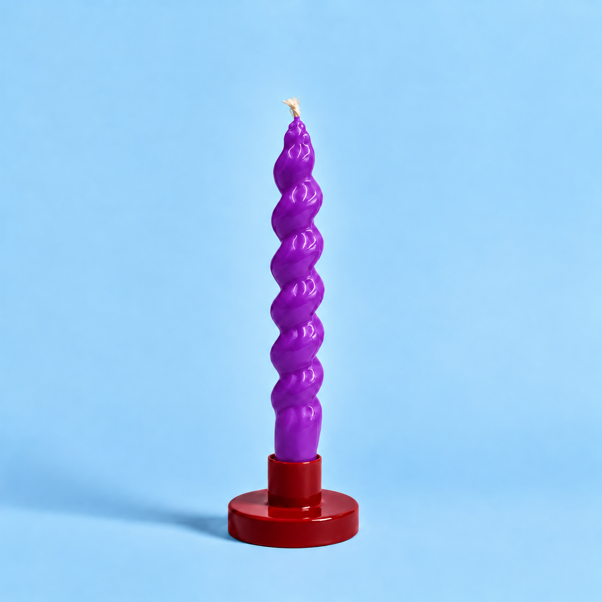 Miko Candle Stand - Red