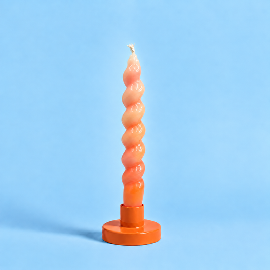 Miko Candle Stand - Orange