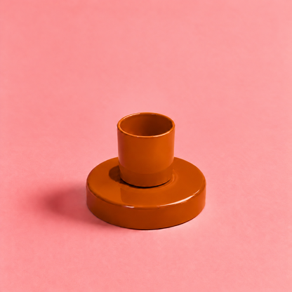 Miko Candle Stand - Orange