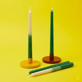 Tapered Stick Set Of 4 Candles - Green